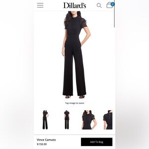 Black Vince Camuto Jumpsuit
